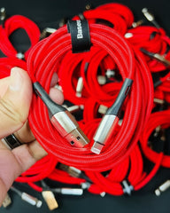 Baseus Lightning to USB Cable (2 Meter) – iPhone Fast Charging Cable