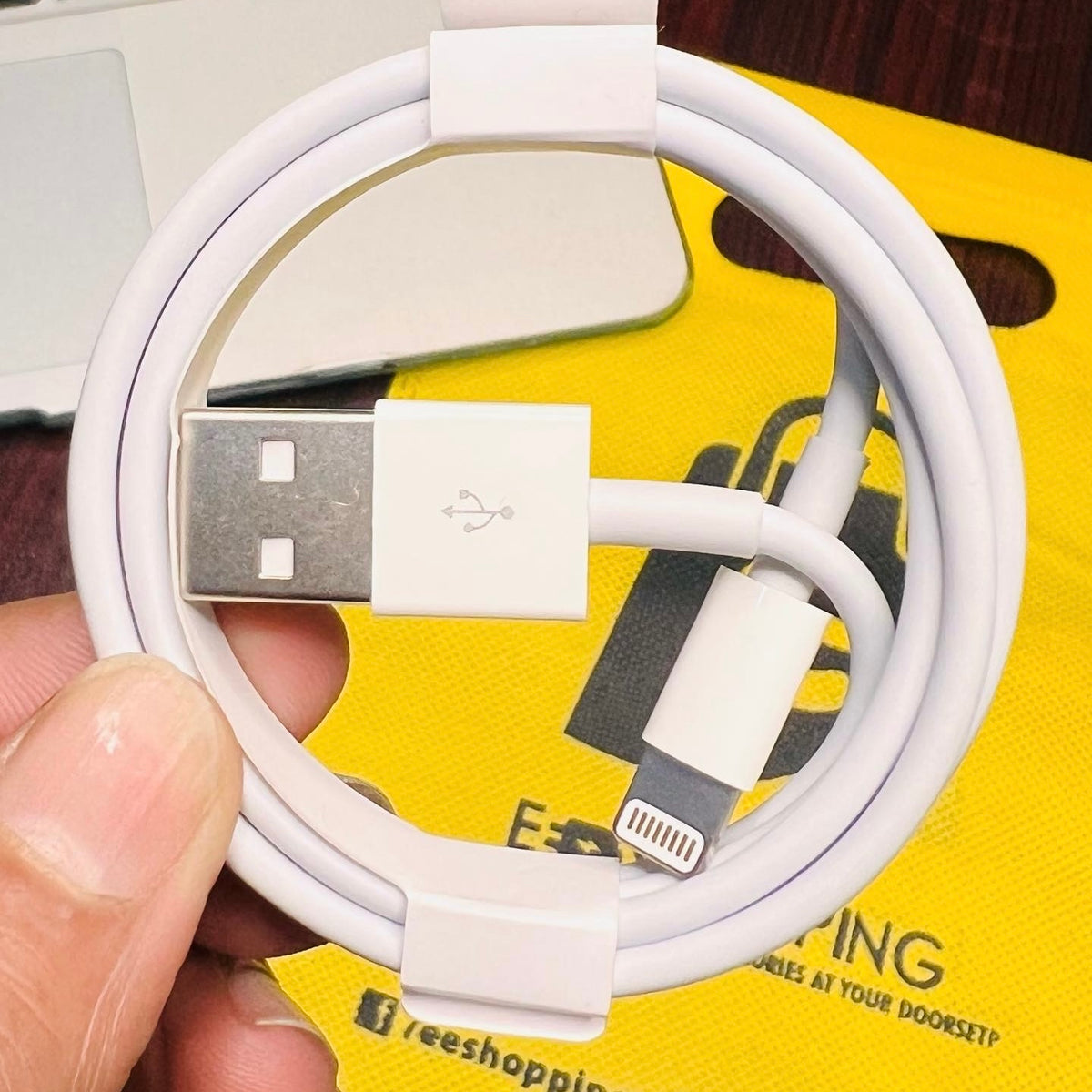 12W Adapter & Iphone Lightning to USB Cable Original - eshopping
