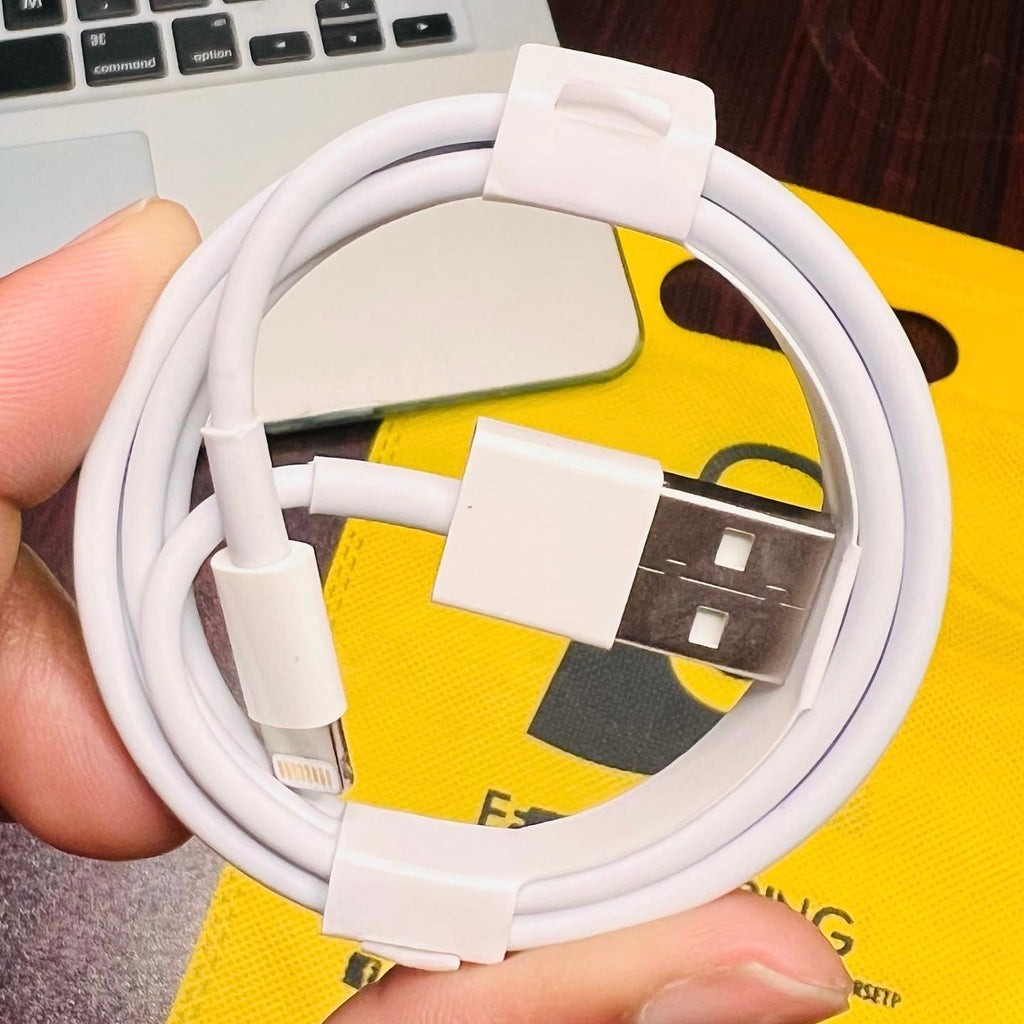12W Adapter & Iphone Lightning to USB Cable Original - eshopping