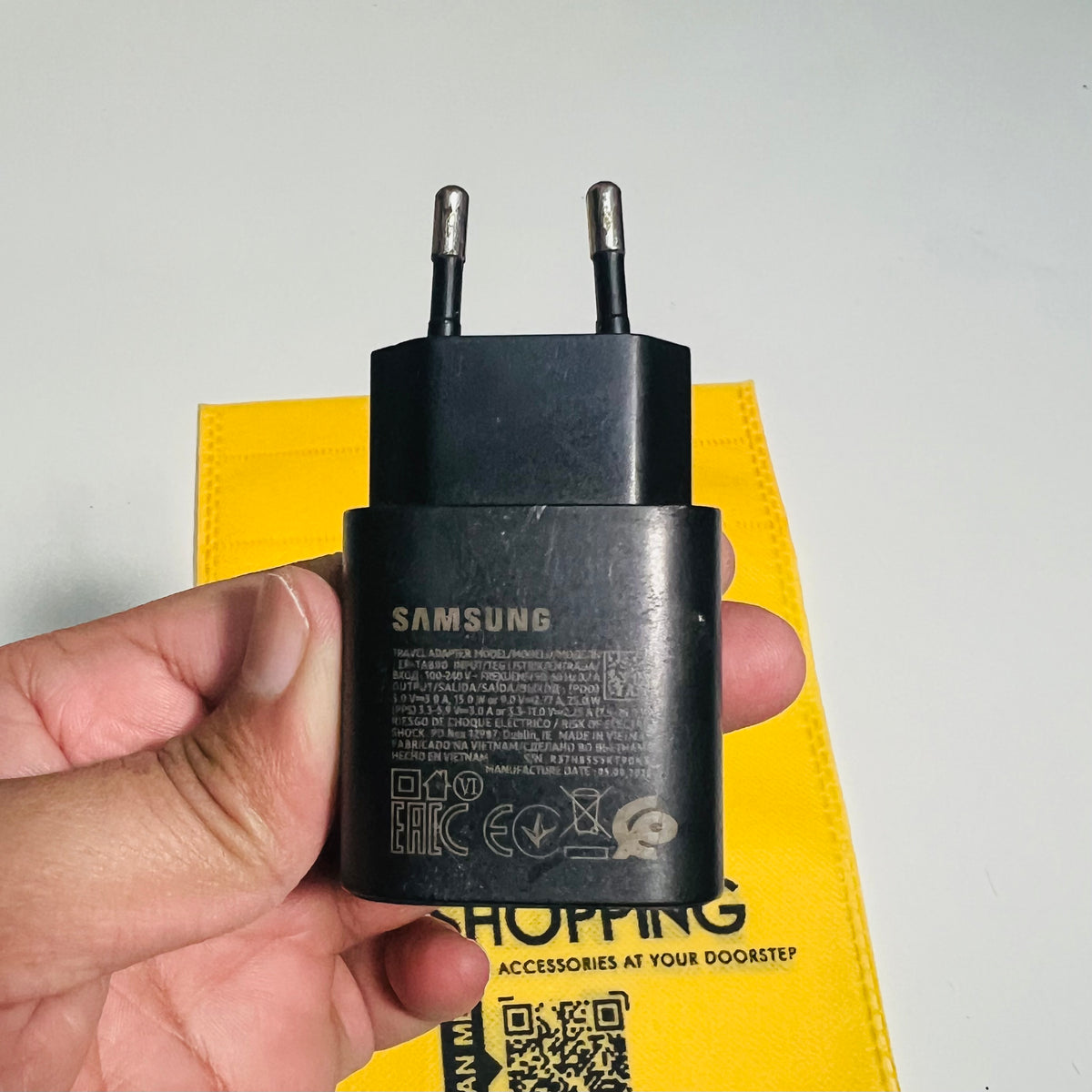 Samsung 25W Original Fast Charger | Genuine USB-C Adapter | Used