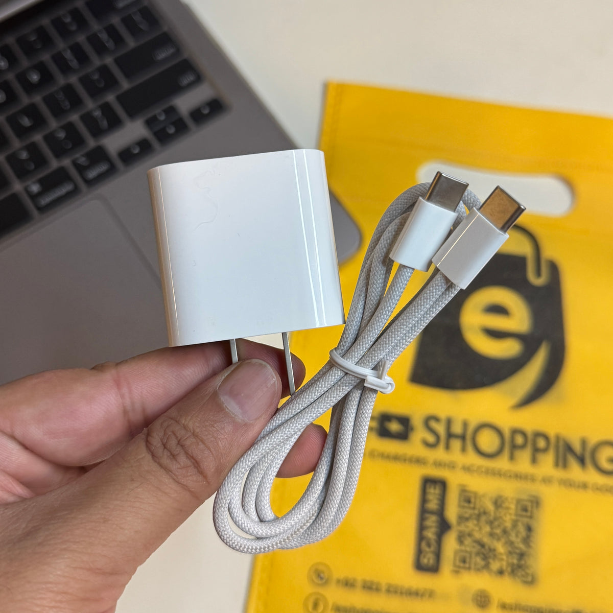 20W & USB-C Cable (US Imported | Genuine Product | E Shopping)